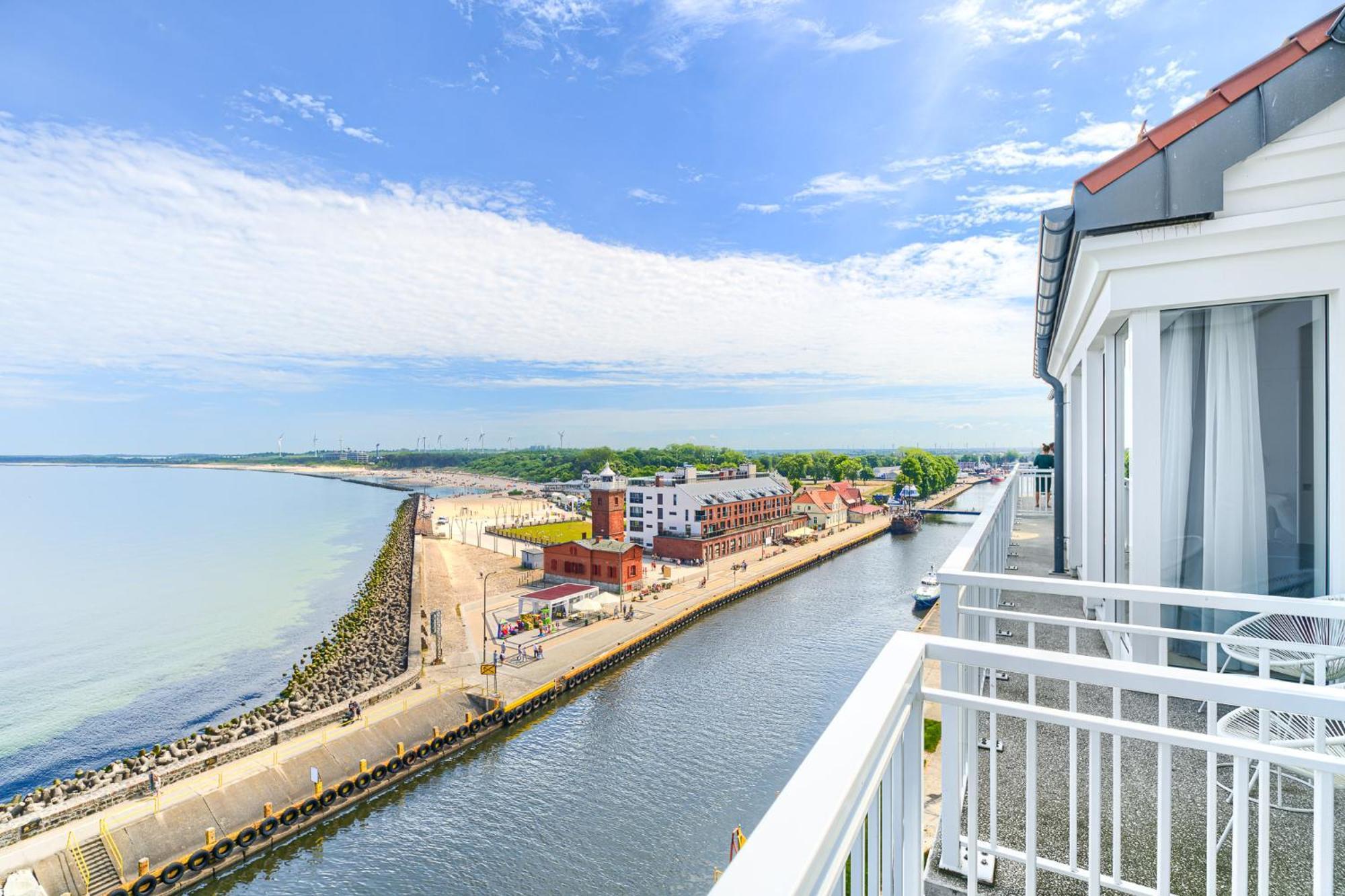 Sea Collection By Marina Royale Apart otel Ujście-Darłowskie Dış mekan fotoğraf